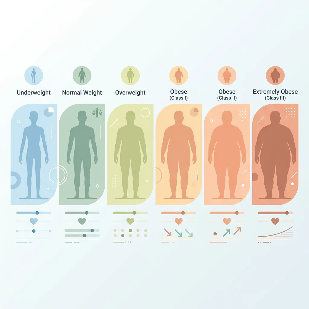Illustration representing bmi guide